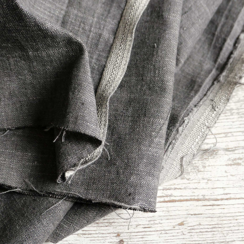 Grey Linen & Cotton Heavyweight Fabric | Cloth House • Cloth House