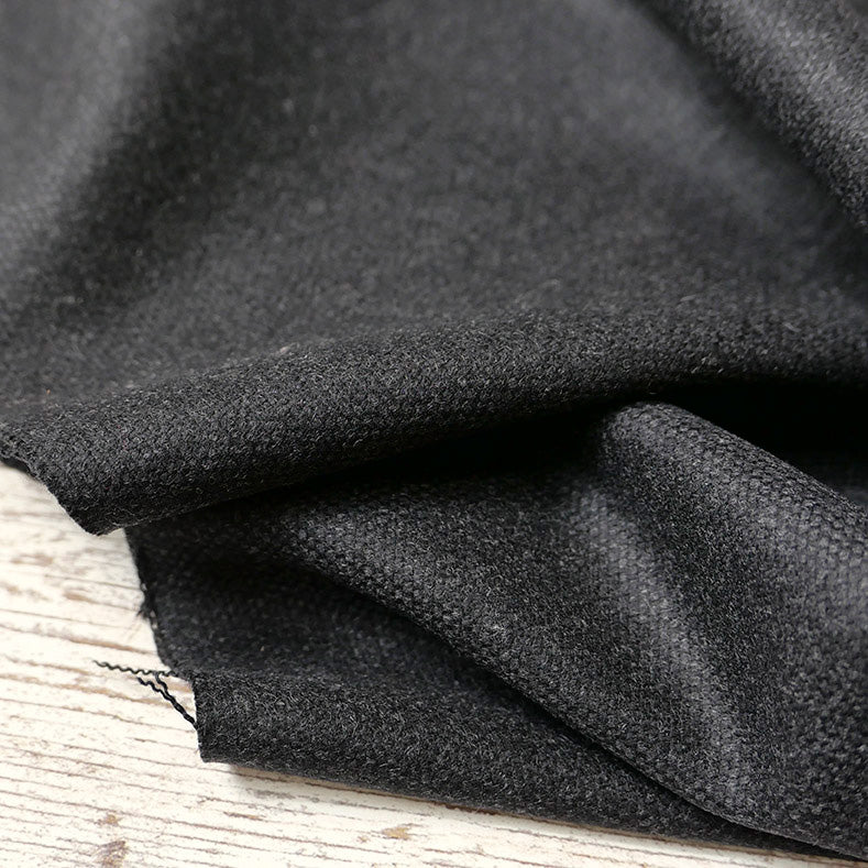 Grey Woven Wool Fabric | Cloth House • Cloth House