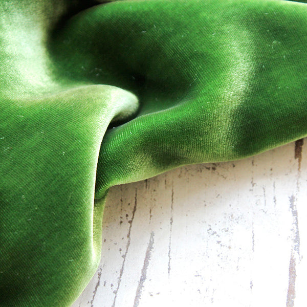 Pure Silk Velvet Fabric Royal Green Color 40momme Luxury Thick Silk Velvet  Fabric by the Meter for Shirt, Dress, Pillowcase Cover 55'' Width -   Canada